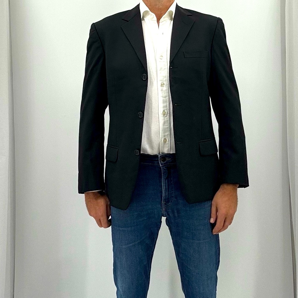 Versace Collection Classic Structured Super 100’s… - image 3